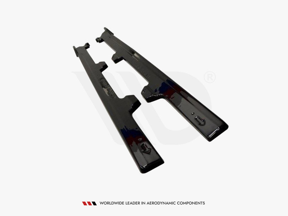 Side Skirts Diffusers V.1 Volkswagen Golf R / R-Line Mk7 Facelift
