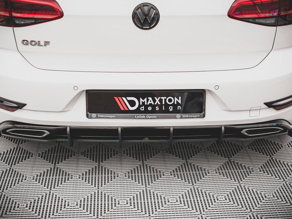 Maxton Design Street PRO Rear Diffuser VW Golf R-Line Mk7 Facelift - VWGO7FRLINECNC-RS1B - Image 3