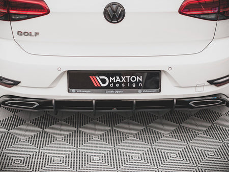 Maxton Design Street PRO Rear Diffuser VW Golf R-Line Mk7 Facelift - VWGO7FRLINECNC-RS1B - Image 3