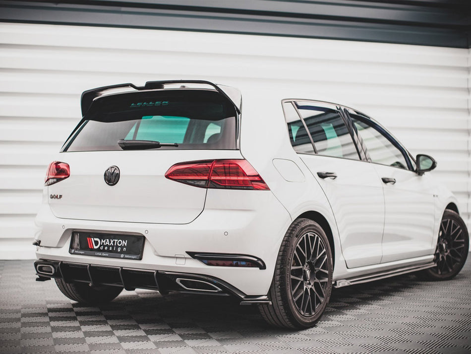 Maxton Design Street PRO Rear Diffuser VW Golf R-Line Mk7 Facelift - VWGO7FRLINECNC-RS1B - Image 2