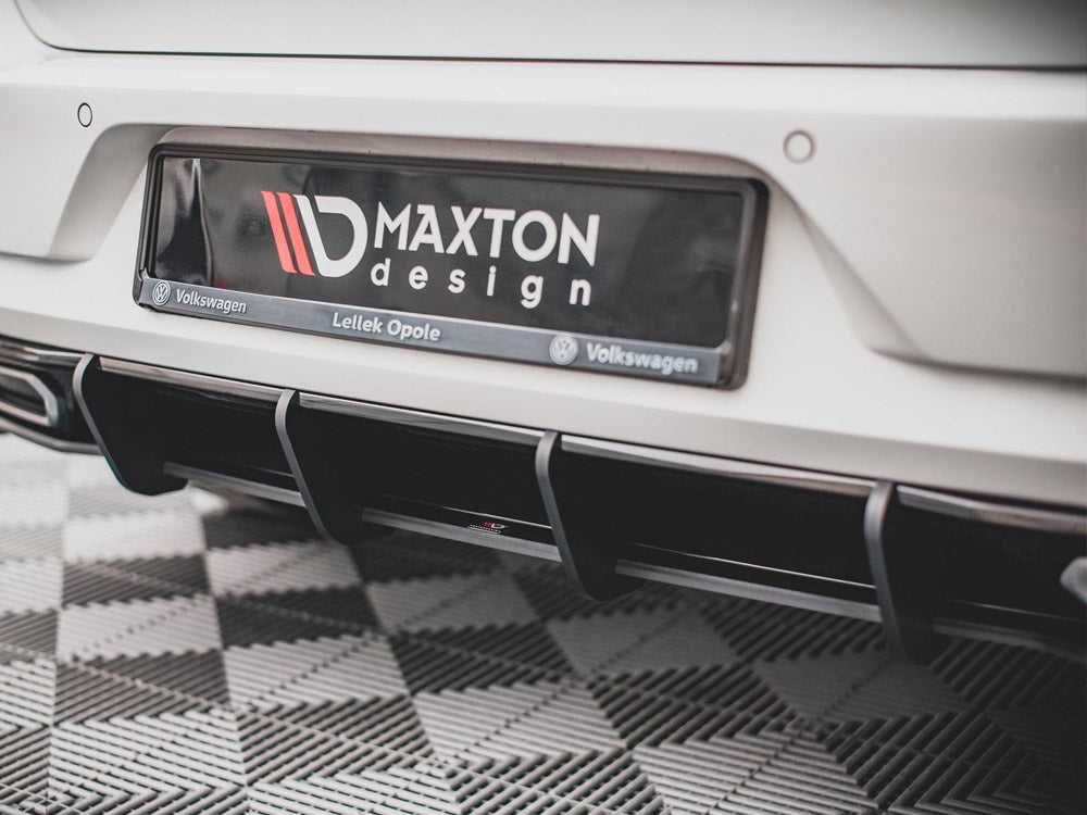 Maxton Design Street PRO Rear Diffuser VW Golf R-Line Mk7 Facelift - VWGO7FRLINECNC-RS1B - Image 4