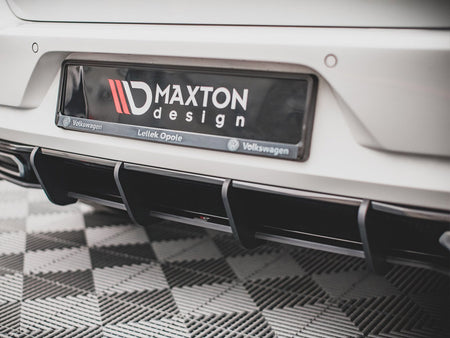 Maxton Design Street PRO Rear Diffuser VW Golf R-Line Mk7 Facelift - VWGO7FRLINECNC-RS1B - Image 4