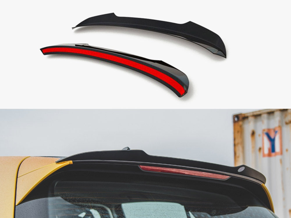 Spoiler CAP V.1 Volkswagen Golf Mk8 - Textured