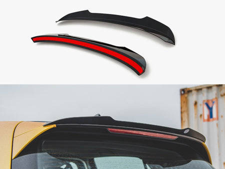 Spoiler CAP V.1 Volkswagen Golf Mk8 - Carbon Look