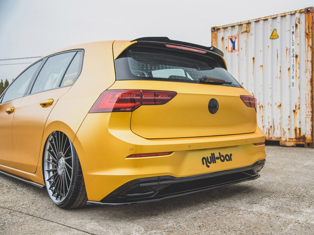 Rear Splitter Volkswagen Golf Mk8 - Carbon Look