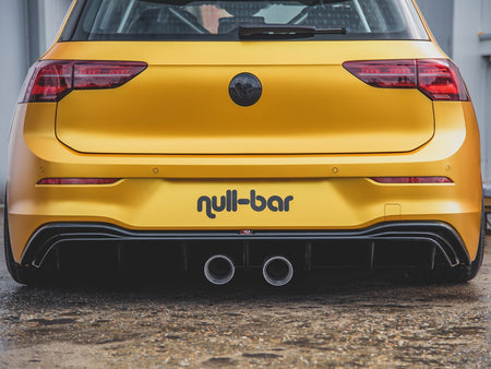 Rear Valance VW Golf Mk8 (R32 Look) - Carbon Look