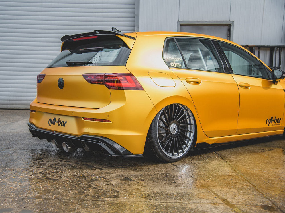 Rear Valance VW Golf Mk8 (R32 Look) - Carbon Look