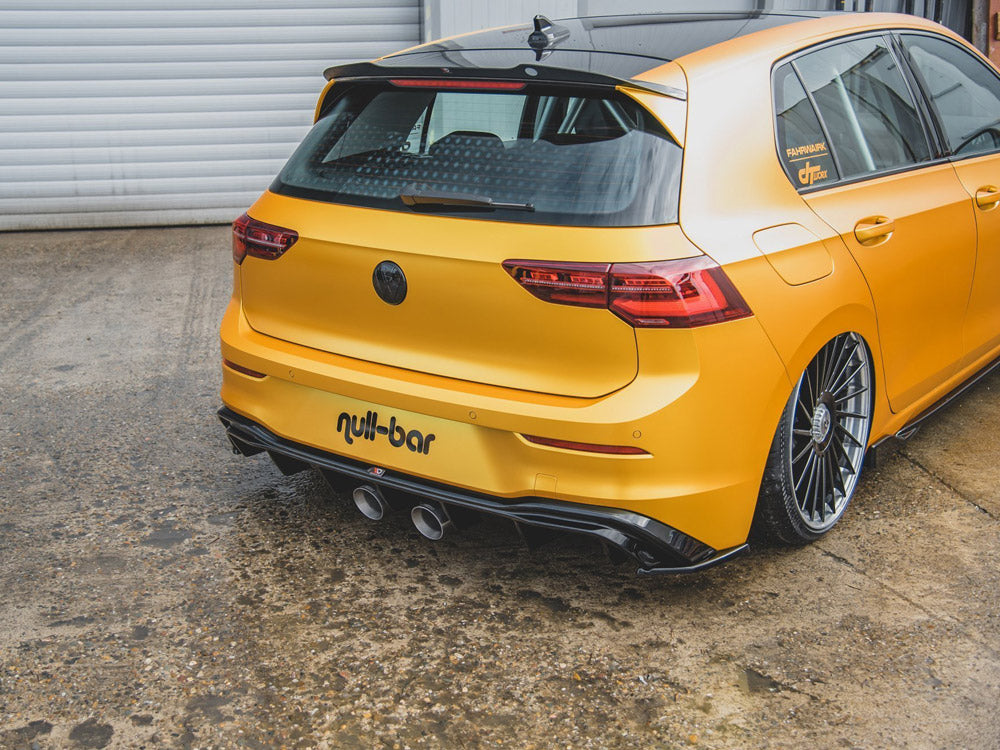 Rear Valance VW Golf Mk8 (R32 Look) - Carbon Look