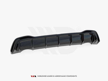 Maxton Design Rear Valance VW Golf Mk8 - Carbon Look - VW-GO-8-RS1C - Image 5