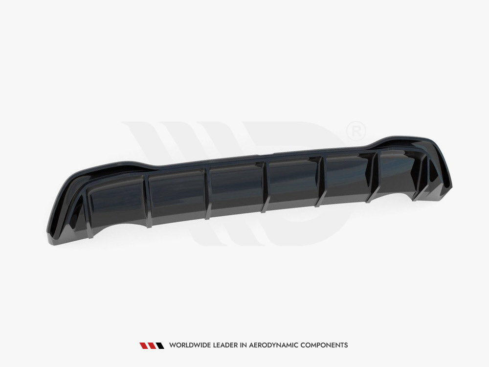 Maxton Design Rear Valance VW Golf Mk8 - Textured - VW-GO-8-RS1T - Image 5