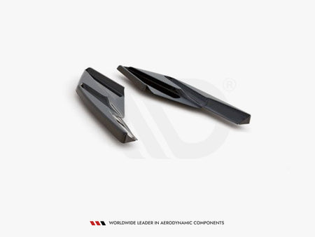 Rear Side Splitters VW Golf MK8 (2020-) - Carbon Look