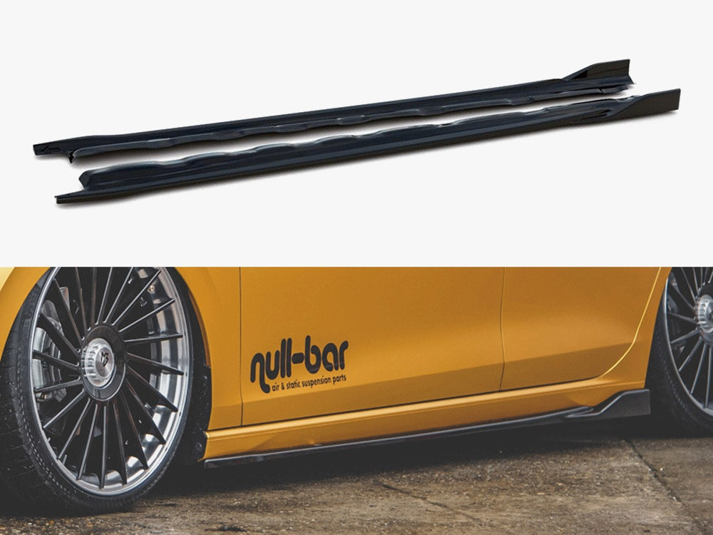Side Skirts Diffusers V.2 Volkswagen Golf Mk8