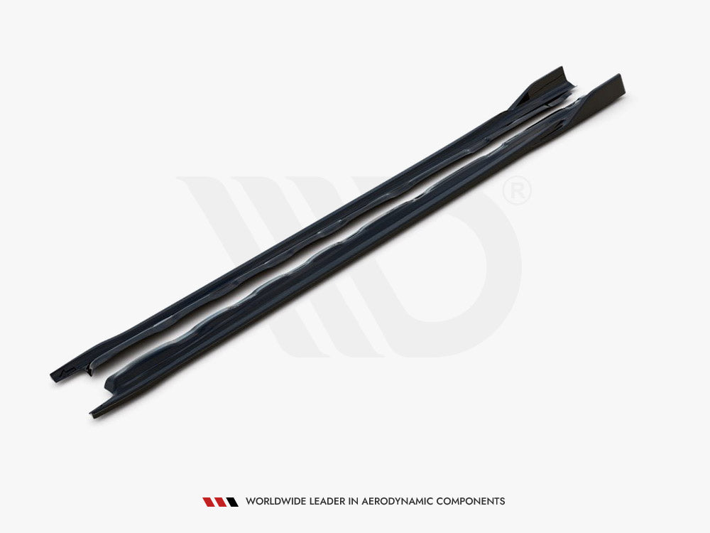 Maxton Design Side Skirts Diffusers V.2 Volkswagen Golf Mk8 - VW-GO-8-SD2G - Image 5