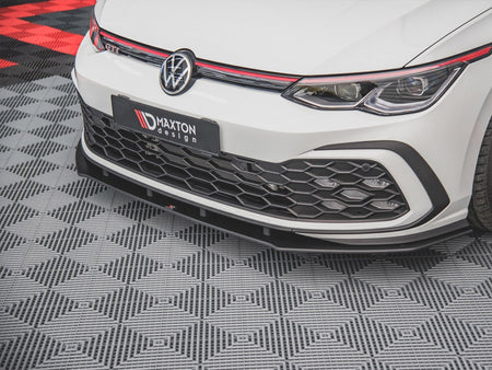Maxton Design Street Pro Front Splitter Volkswagen Golf GTI / GTE / GTD / R-Line Mk8 - VWGO8GTICNC-FD1B - Image 3