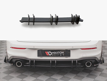 Maxton Design Street PRO Rear Diffuser V.2 VW Golf 8 GTI - VWGO8GTICNC-RS2B - Image 1