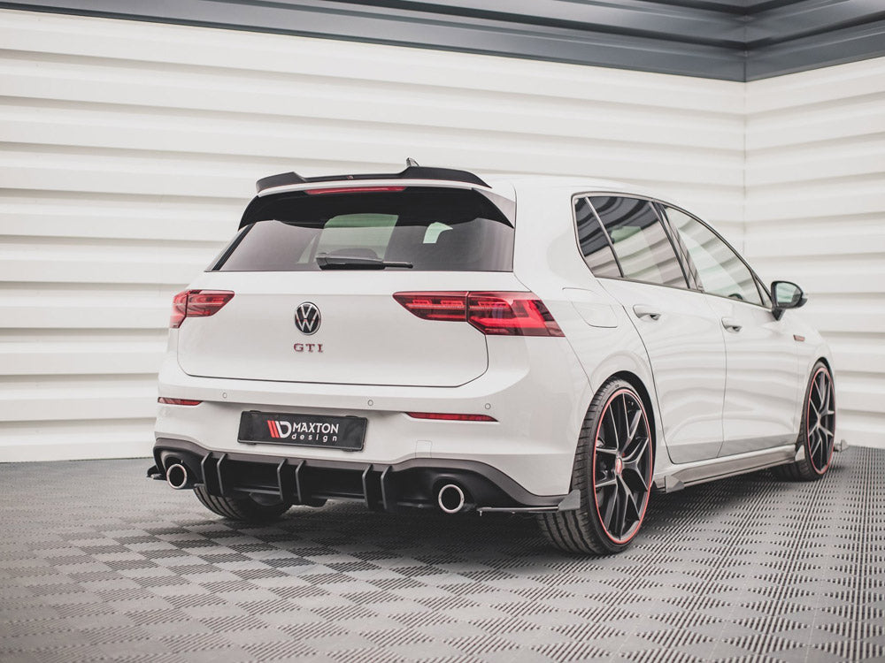 Maxton Design Street PRO Rear Diffuser V.2 VW Golf 8 GTI - VWGO8GTICNC-RS2B - Image 2