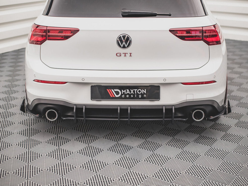 Maxton Design Street PRO Rear Diffuser V.2 VW Golf 8 GTI - VWGO8GTICNC-RS2B - Image 3