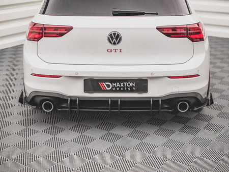 Maxton Design Street PRO Rear Diffuser V.2 VW Golf 8 GTI - VWGO8GTICNC-RS2B - Image 3
