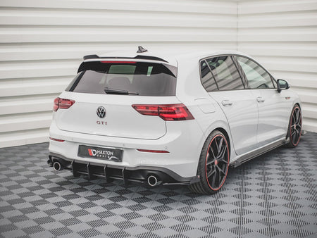 Maxton Design Rear Side Flaps Volkswagen Golf GTI / GTE / R-Line Mk8 - VWGO8GTICNC-RSF1G - Image 2