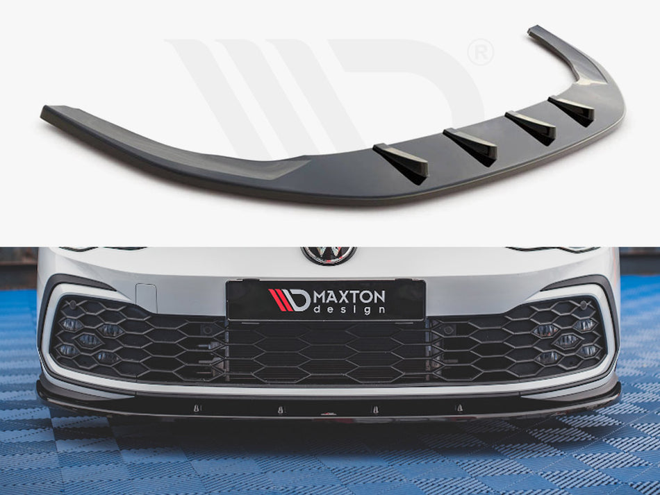 MAXTON DESIGN Front Splitter V.1 Volkswagen Golf GTI / GTE / GTD / R-Line Mk8