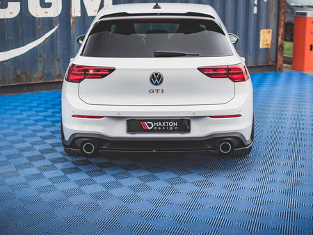 Rear Splitter Volkswagen Golf GTI Mk8 - Carbon Look