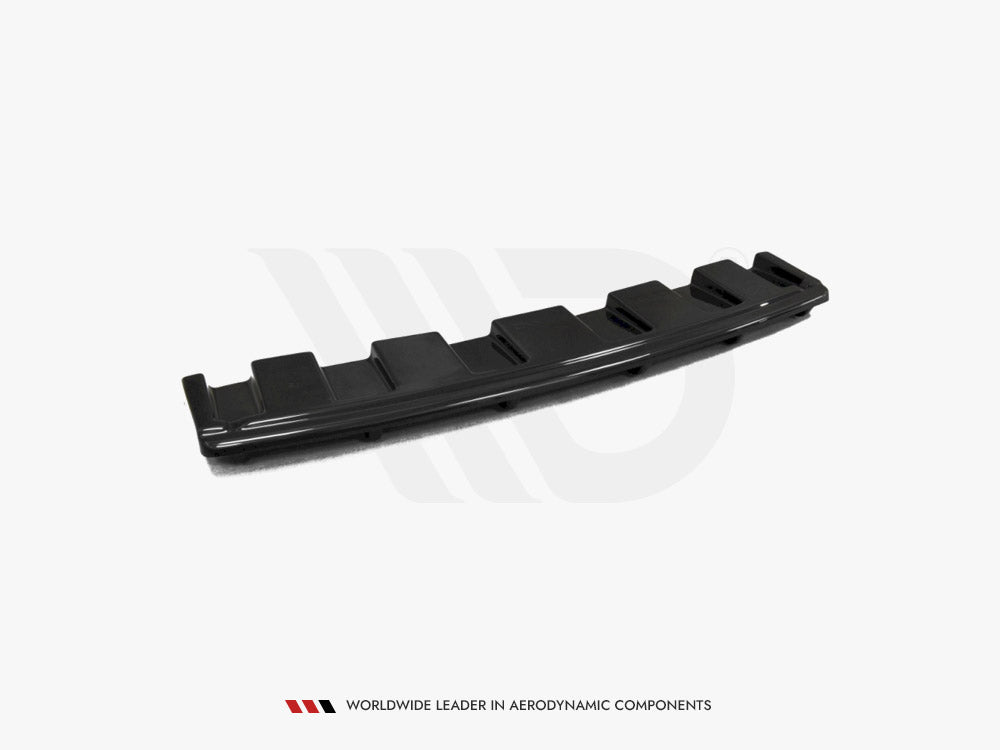 Maxton Design Central Rear Splitter  (Vertical Bars)  Audi S6 C7 Avant - AU-S6-C7-AV-RD1+RD2G - Image 2