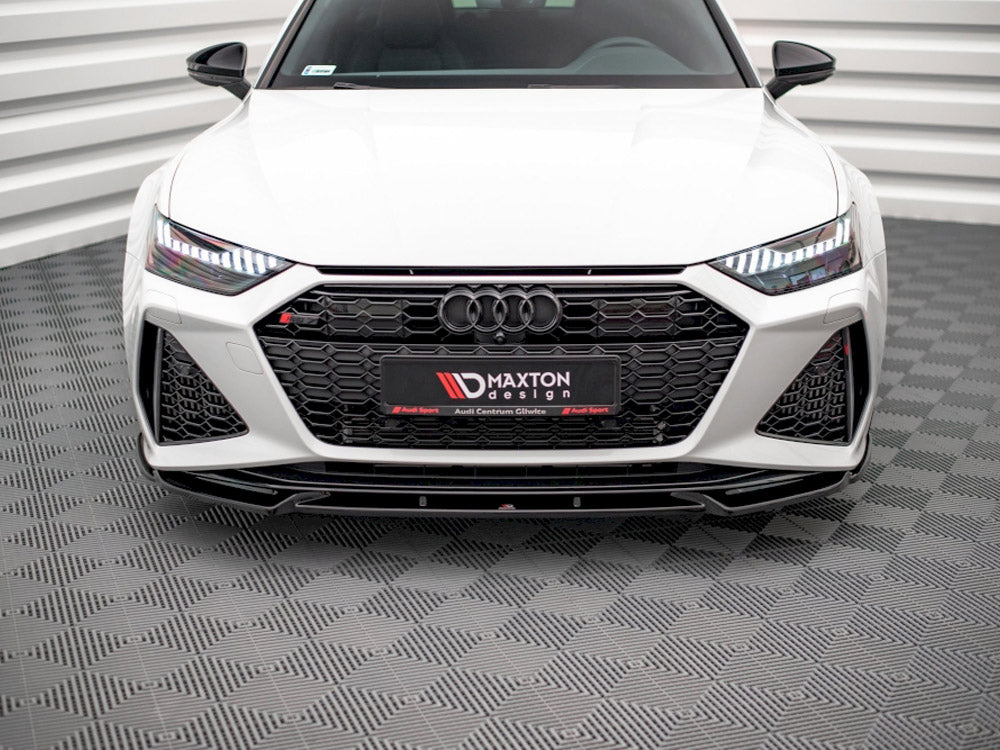 Maxton Design Front Splitter V.1 Audi RS7 C8 - AU-RS6-C8-FD1G - Image 2