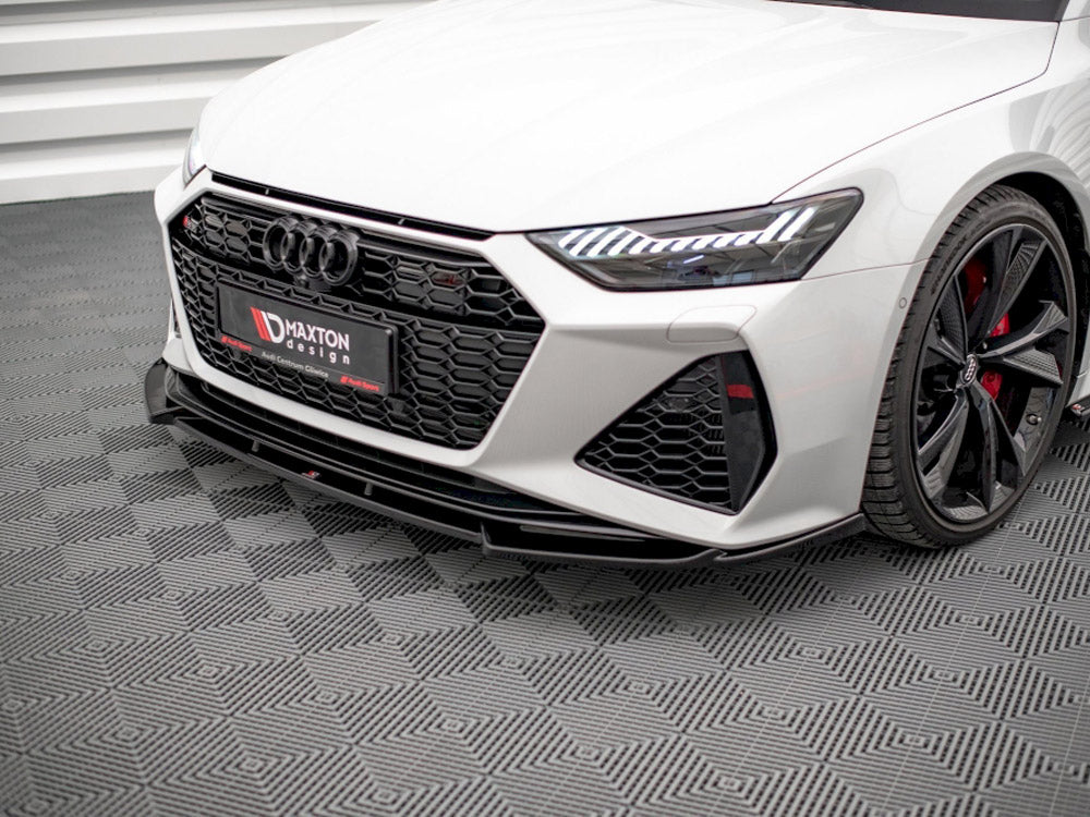Maxton Design Front Splitter V.1 Audi RS7 C8 - AU-RS6-C8-FD1G - Image 3