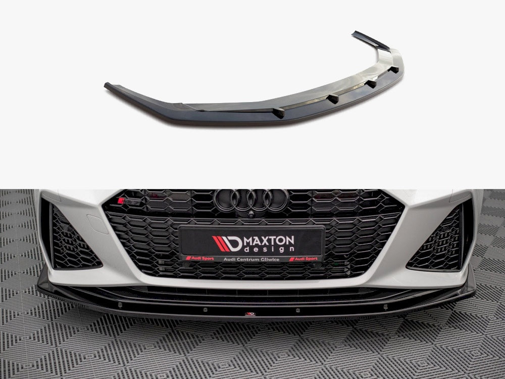 Maxton Design Front Splitter V.2 Audi RS7 C8 - AU-RS6-C8-FD2G - Image 1