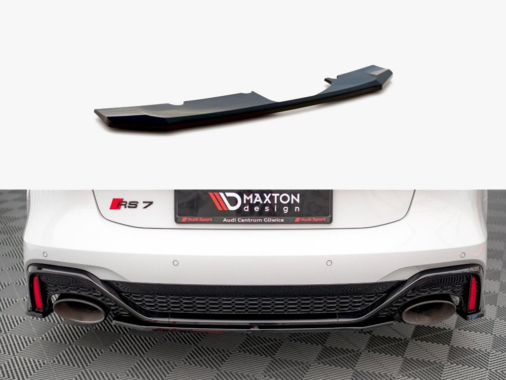 Maxton Design Rear Splitter Audi RS7 C8 - AU-RS6-C8-RD1G - Image 1