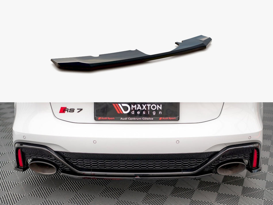 Maxton Design Rear Splitter Audi RS7 C8 - AU-RS6-C8-RD1G - Image 1