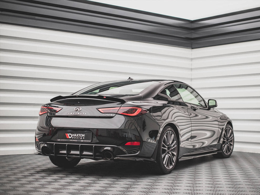 Maxton Design Street PRO Rear Diffuser Infiniti Q60 S MK2 (2017-) - INQ60S2CNC-RS1B - Image 2