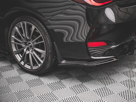 Maxton Design Rear Side Splitters Infiniti Q60 S Mk2 (2017-) - IN-Q60S-2-RSD1G - Image 3