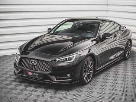 Maxton Design Front Splitter Infiniti Q60 S MK2 (2017-) - IN-Q60S-2-FD1G - Image 2