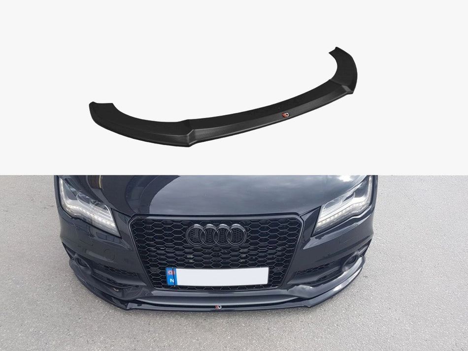 Maxton Design Front Splitter V.1 Audi S7 / A7 S-line C7 (2010-2014) - AU-A7-1-SLINE-FD1G - Image 1