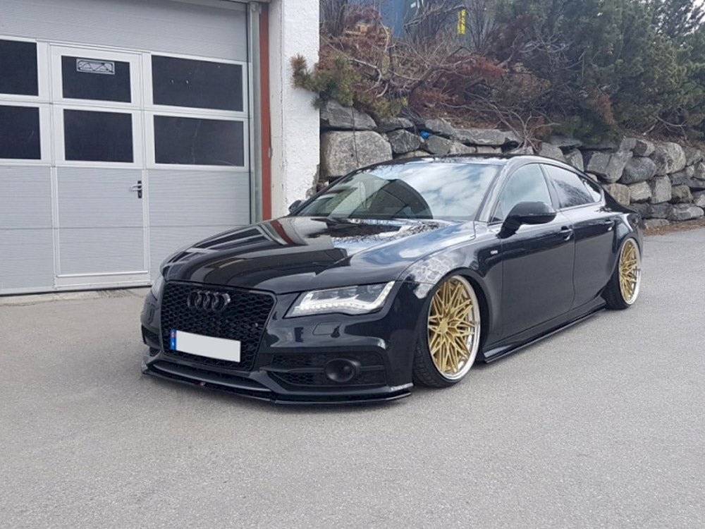 Maxton Design Front Splitter V.1 Audi S7 / A7 S-line C7 (2010-2014) - AU-A7-1-SLINE-FD1G - Image 2