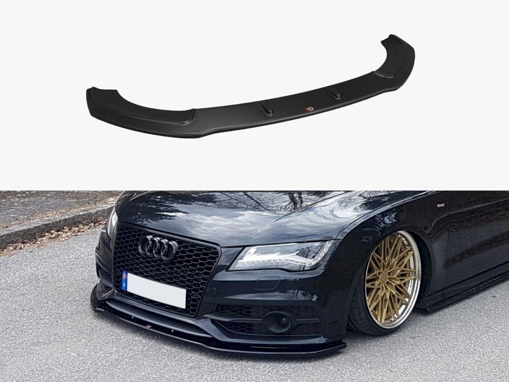 Maxton Design Front Splitter V.2 Audi S7 / A7 S-line C7 (2010-2014) - AU-A7-1-SLINE-FD2G - Image 1