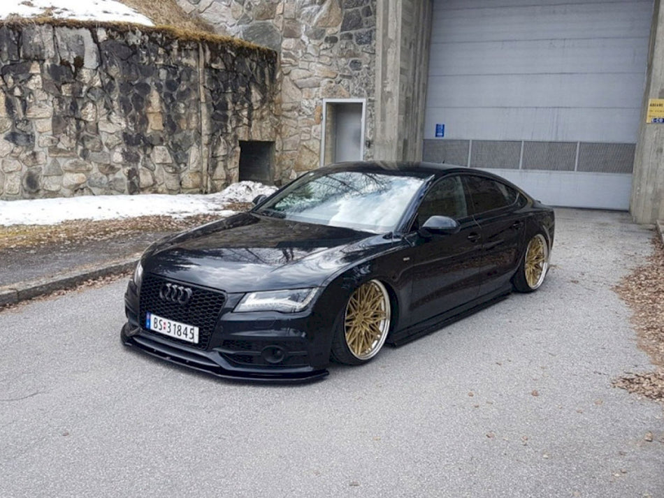 Maxton Design Front Splitter V.2 Audi S7 / A7 S-line C7 (2010-2014) - AU-A7-1-SLINE-FD2G - Image 2
