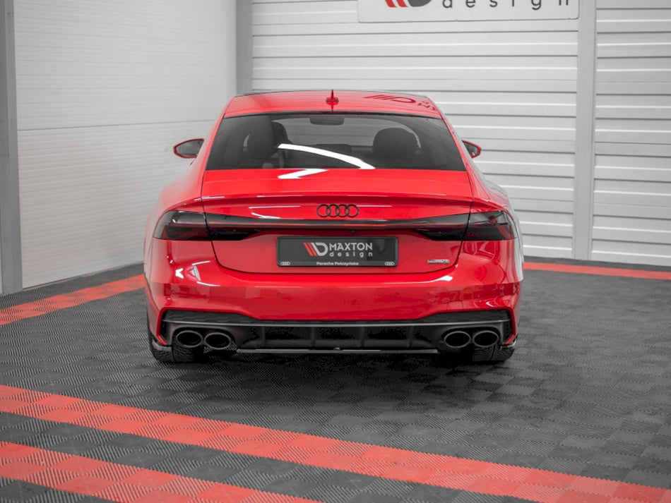Maxton Design Central Rear Splitter Audi A7 C8 S-Line (2017-) - AU-A7-C8-SLINE-RD1G - Image 2