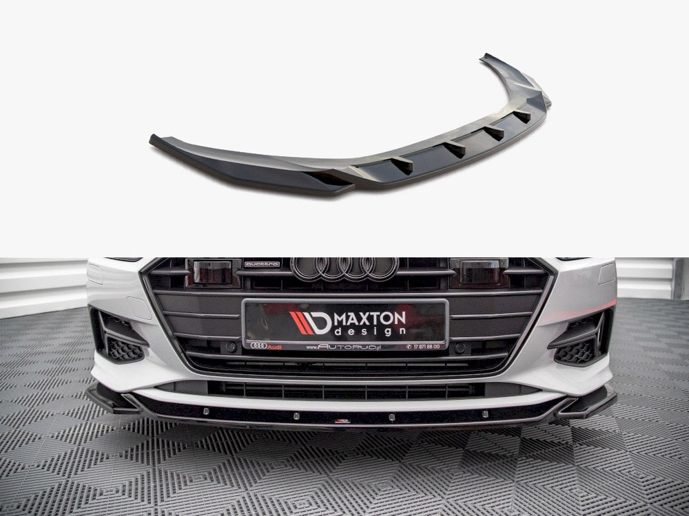 Maxton Design Front Splitter  V.1 Audi A7 C8 - AU-A7-C8-FD1G - Image 1
