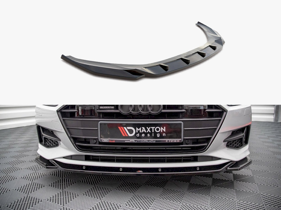 Maxton Design Front Splitter  V.1 Audi A7 C8 - AU-A7-C8-FD1G - Image 1
