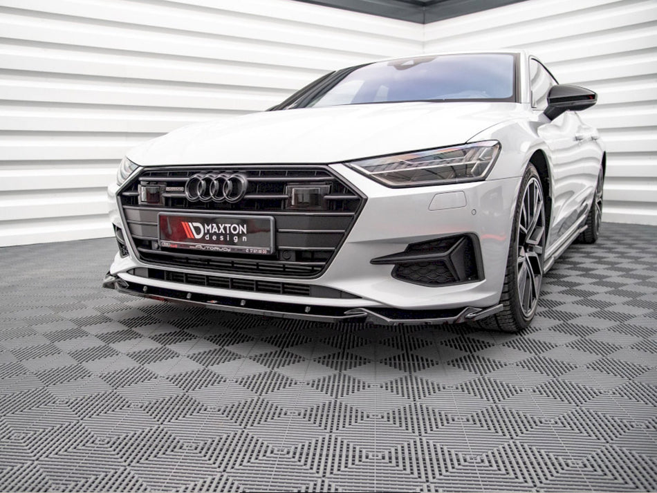 Maxton Design Front Splitter V2 Audi A7 C8 (2018-) - AU-A7-C8-FD2G - Image 2