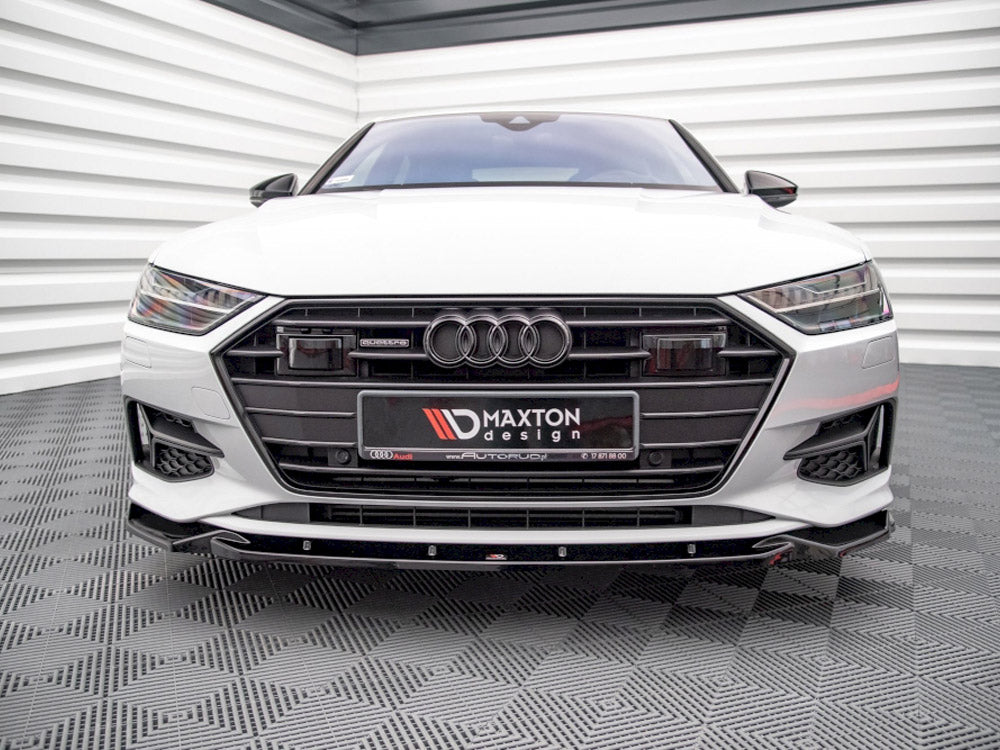 Maxton Design Front Splitter V2 Audi A7 C8 (2018-) - AU-A7-C8-FD2G - Image 3