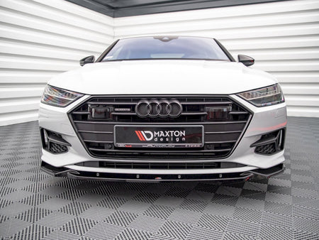 Maxton Design Front Splitter V2 Audi A7 C8 (2018-) - AU-A7-C8-FD2G - Image 3