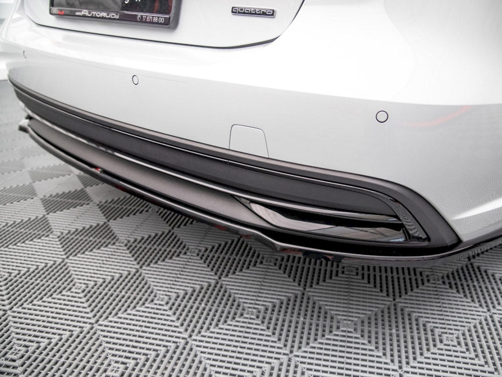 Maxton Design Central Rear Splitter Audi A7 C8 - AU-A7-C8-RD1G - Image 3
