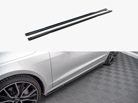 Maxton Design Side Skirts Diffusers Audi A7 C8 (2018-) - AU-A7-C8-SD1G - Image 1