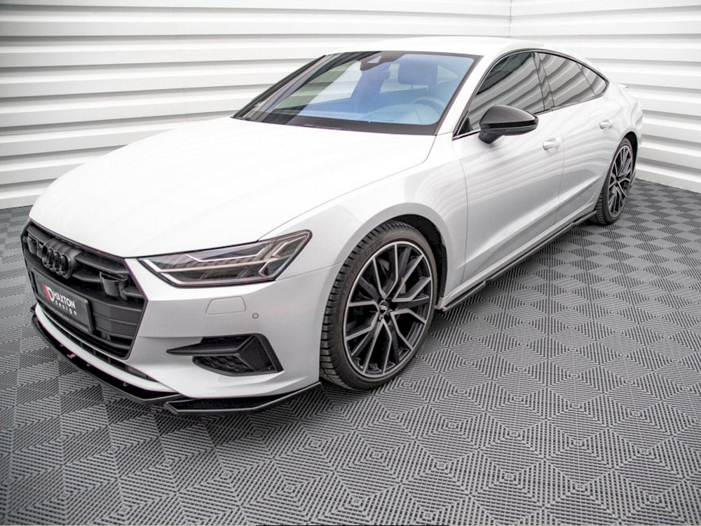 Maxton Design Side Skirts Diffusers Audi A7 C8 (2018-) - AU-A7-C8-SD1G - Image 2