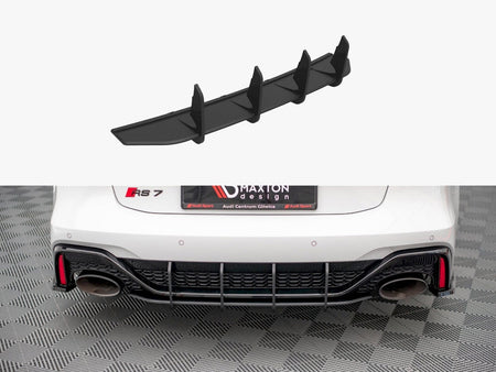 Maxton Design Street PRO Rear Diffuser Audi RS7 C8 / RS6 C8 - AURS7C8CNC-RS1B - Image 1