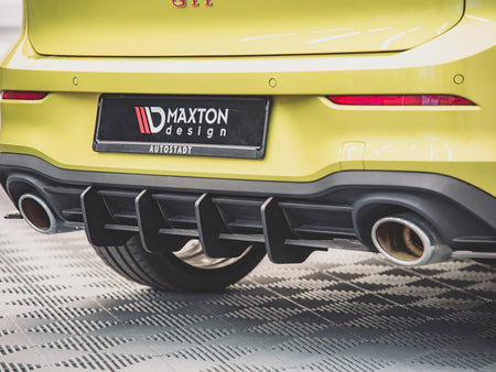 Maxton Design Street PRO Rear Diffuser V.1 VW Golf 8 GTI Clubsport - VWGO8GTICSCNC-RS1B - Image 3