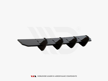 Maxton Design Street PRO Rear Diffuser V.1 VW Golf 8 GTI Clubsport - VWGO8GTICSCNC-RS1B - Image 4